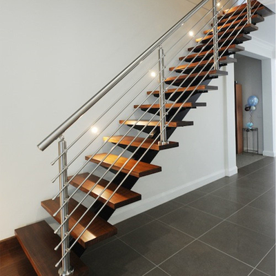Rod Bar Steel Balcony Railings, rail d'intérieur d'escalier pour la terrasse de plate-forme d'appartement