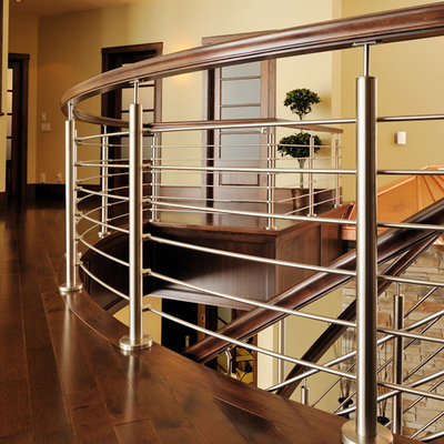 Rod Bar Steel Balcony Railings, rail d'intérieur d'escalier pour la terrasse de plate-forme d'appartement