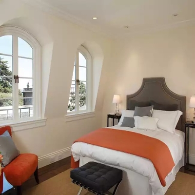 Couleurs adaptées aux besoins du client horizontales d'ouverture de fenêtre en aluminium extérieure de tissu pour rideaux