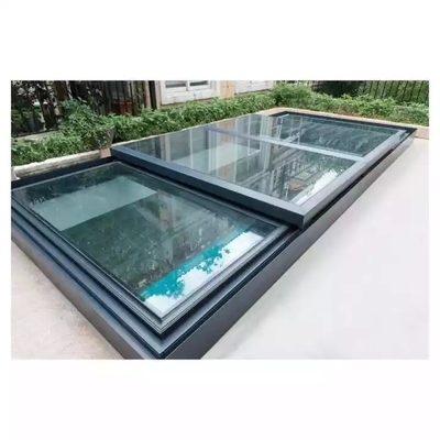 Lucarne colorée de verre trempé de fenêtre faite sur commande avec le tunnel de Sun tubulaire