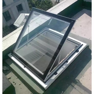 Lucarne colorée de verre trempé de fenêtre faite sur commande avec le tunnel de Sun tubulaire