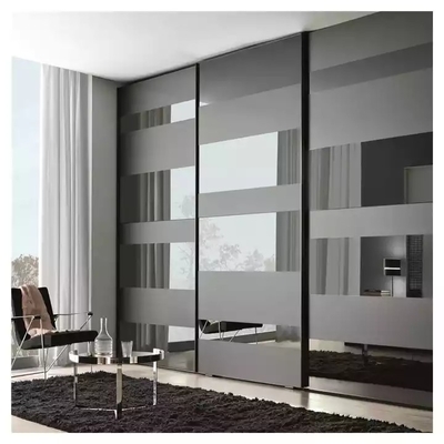 Garde-robes modernes en bois solides de chambre à coucher, garde-robe adaptée aux besoins du client par meubles de chambre à coucher