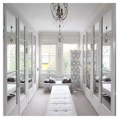 Garde-robes modernes en bois solides de chambre à coucher, garde-robe adaptée aux besoins du client par meubles de chambre à coucher