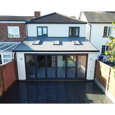 Les portes Bifold de patio d'alliage d'aluminium balancent la coupure de rendement optimum de courant ascendant de 2.0mm