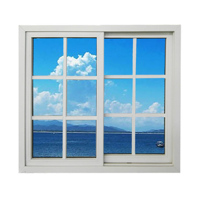 Conception coulissante de gril d'Upvc adaptée aux besoins du client nouvel par appartement Windows plus défunte