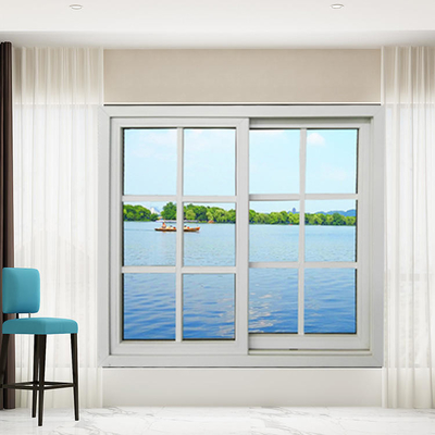 Conception coulissante de gril d'Upvc adaptée aux besoins du client nouvel par appartement Windows plus défunte