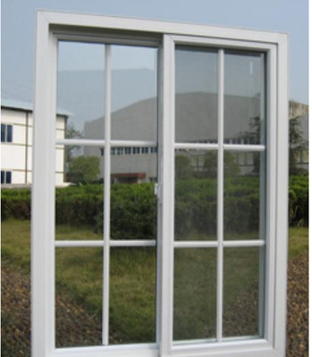Conception coulissante de gril d'Upvc adaptée aux besoins du client nouvel par appartement Windows plus défunte