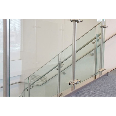 Balustrades en verre Frameless modernes de balustrade d'acier inoxydable pour d'intérieur et extérieur