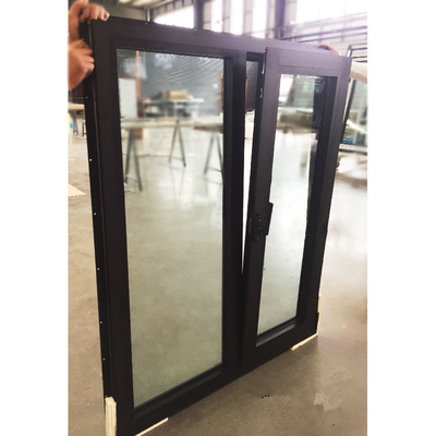 Poussez et tirez Windows coulissant horizontal en aluminium et les portes Reidential