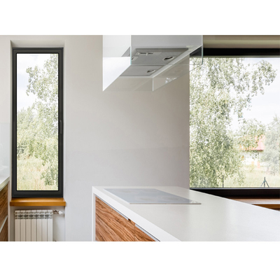 Poussez et tirez Windows coulissant horizontal en aluminium et les portes Reidential