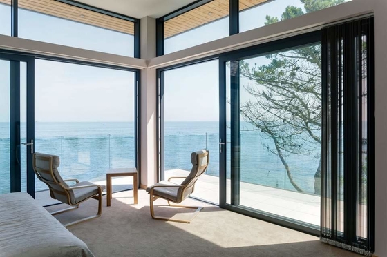 La voie de garage en aluminium standard insonorisée Windows de l'Australie UPVC a adapté aux besoins du client