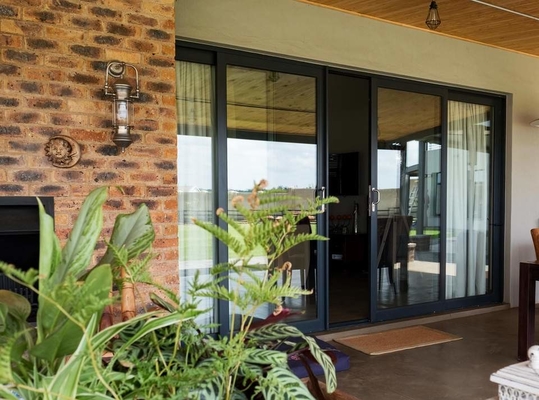 La voie de garage en aluminium standard insonorisée Windows de l'Australie UPVC a adapté aux besoins du client