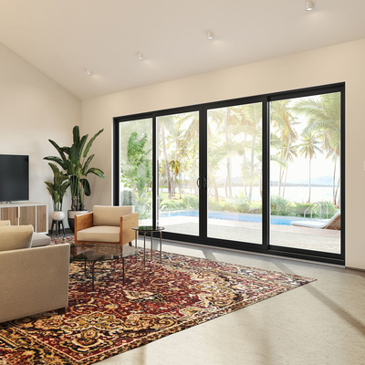 La voie de garage en aluminium standard insonorisée Windows de l'Australie UPVC a adapté aux besoins du client