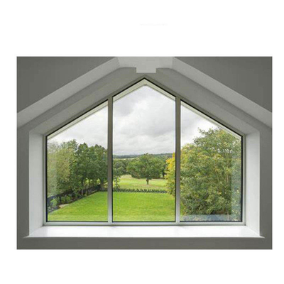 Luxe moderne de grande d'image fenêtre fixe en aluminium panoramique de tissu pour rideaux