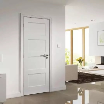Le CE d'intérieur de porte de bois dur de Shaker Plain Wooden Solid Interior a approuvé