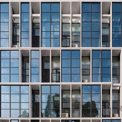 Extérieur en aluminium exposé de mur rideau en verre de cadre de revêtement adapté aux besoins du client