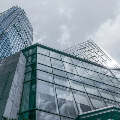 Extérieur en aluminium exposé de mur rideau en verre de cadre de revêtement adapté aux besoins du client