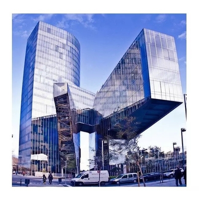 Résidentiel moderne de mur rideau d'unité en verre de fenêtre de cadre en aluminium
