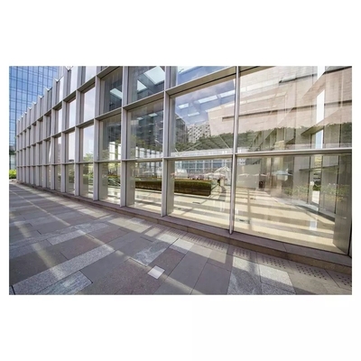 Verre de mur rideau de revêtement en aluminium de cadrage exposé transparent
