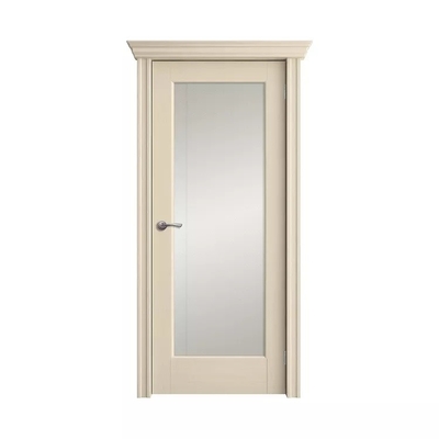 Portes intérieures en bois de contreplaqué, miroir fait sur commande encadre la porte de laque