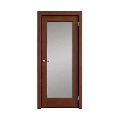 Portes intérieures en bois de contreplaqué, miroir fait sur commande encadre la porte de laque