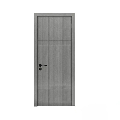 Portes intérieures en bois modernes de Chambre, mélamine adaptée aux besoins du client encadre la porte en bois