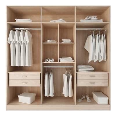 Garde-robe en bois solide de style fait sur commande chinois de meubles, cabinets portatifs en bois de chêne