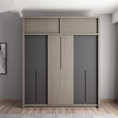 Meubles en bois faits sur commande de panneau de mélamine, garde-robe de porte coulissante de combinaison