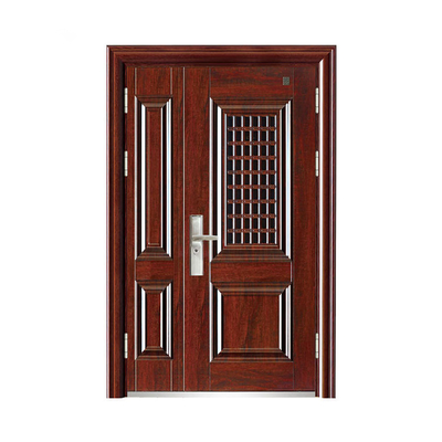Résidentiel anti-effraction de sécurité d'entrée de portes en acier principales extérieures de sécurité