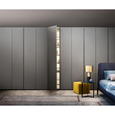 Les meubles en bois vêtent la coutume de garde-robe de forces de défense principale de mélamine moderne pour la chambre à coucher