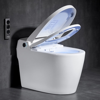 Siège intelligent de chauffage de siège intelligent d'articles sanitaires de vente chaude toilette intelligente automatique en céramique