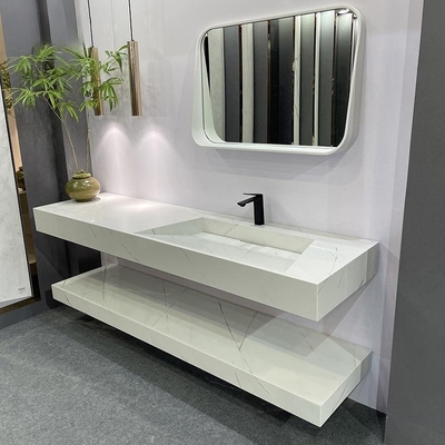 Évier de lavabo de nouvelle de conception de lavabo double de couleur salle de bains sanitaire blanche italienne d'articles