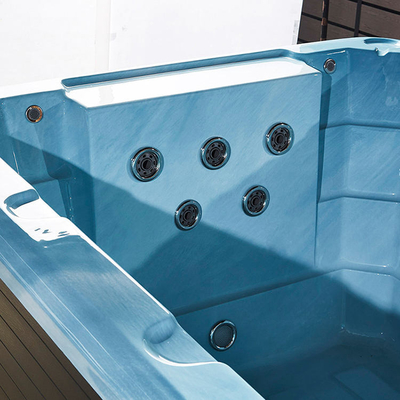 Salle de bain en conteneur préfabriqué d'été Massage en spa extérieur avec le meilleur plaisir