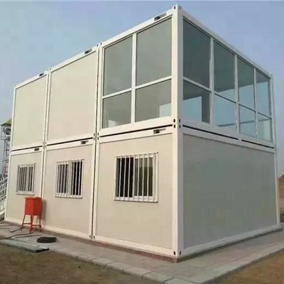 Maison de conteneurs préfabriqués pliables extensibles_40ft Container de vie pliable Cabine Container pliable