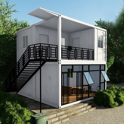 Maison de conteneurs préfabriqués pliables extensibles_40ft Container de vie pliable Cabine Container pliable