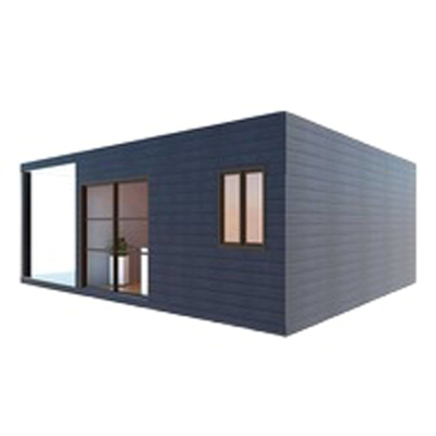 Luxe personnalisable couleur et verre portable 20FT 40FT préfabriqué maison de conteneur à emballage plat avec prix d'usine