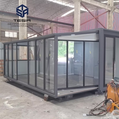 20FT Maison de conteneurs préfabriquée extensible Maison de conteneurs pliante fabriquée
