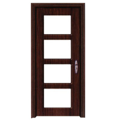 Portes d'entrée en bois d'immeuble de porte de forces de défense principale de couleur multiple de CQI SASO etc.