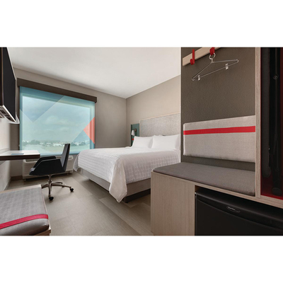Les meubles de luxe de chambre à coucher d'invité placent le Roi Size Bed Sets d'hôtel