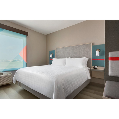 Les meubles de luxe de chambre à coucher d'invité placent le Roi Size Bed Sets d'hôtel