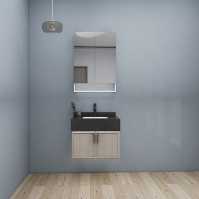 La LED a illuminé la vanité adaptée aux besoins du client de panneau de particules des Cabinets de salle de bains 16mm