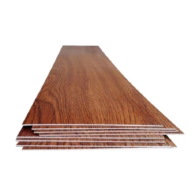 Carrelages auto-adhésifs de vinyle de planches en bois de peau et de bâton de preuve de glissement 6x36 »