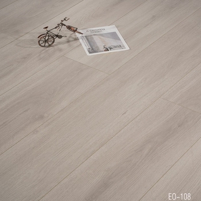plancher machiné en bois imperméable de plancher en bois en stratifié solide de grain de 1220*190mm