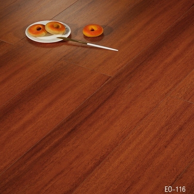 plancher machiné en bois imperméable de plancher en bois en stratifié solide de grain de 1220*190mm