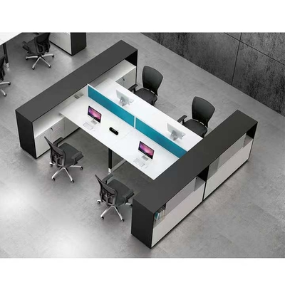 Les postes de travail modulaires modernes de bureau divise le panneau d'intimité de bureau de 2 4 6 Seater
