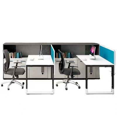 Les postes de travail modulaires modernes de bureau divise le panneau d'intimité de bureau de 2 4 6 Seater