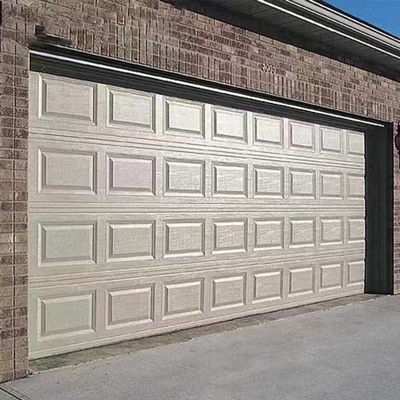 Porte sectionnelle coulissante latérale en aluminium de porte de garage automatisée par CE ISO9001