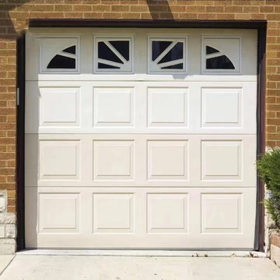 Porte sectionnelle coulissante latérale en aluminium de porte de garage automatisée par CE ISO9001