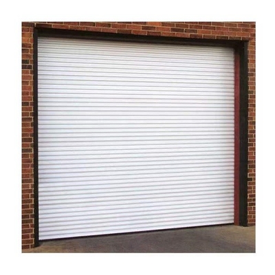 Volet motorisé protégeant du vent automatisé de remontée pyramidale de porte de garage galvanisé par zinc chaud
