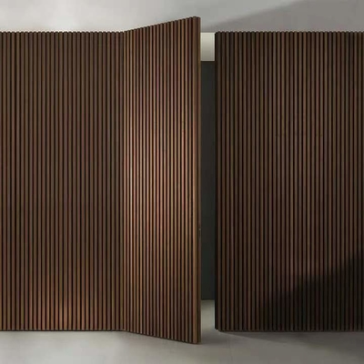 Portes intérieures invisibles de résistant à l'eau en bois de porte de forces de défense principale d'ouverture d'oscillation